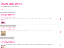 Tablet Screenshot of mommyblogexpert.com